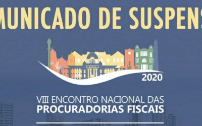 ENPF 2020 – COMUNICADO DE SUSPENSÃO