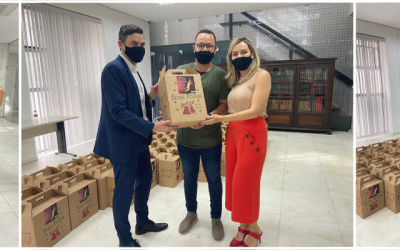 APPE entrega cestas natalinas