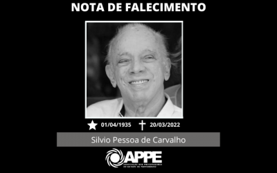 Nota de Pesar – Silvio Pessoa de Carvalho