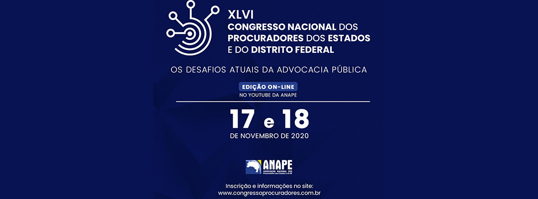 On-line, ANAPE abre XLVI Congresso