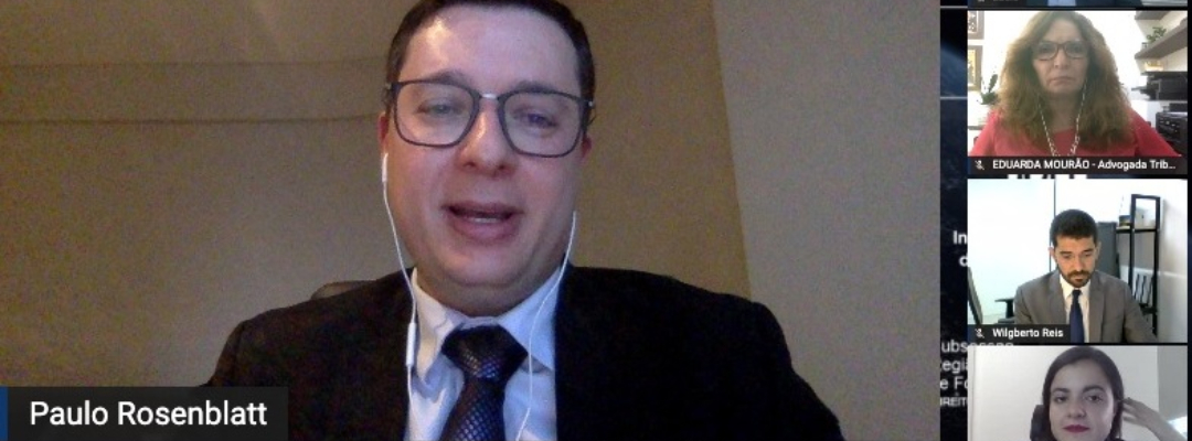 Procurador do Estado palestra em Live