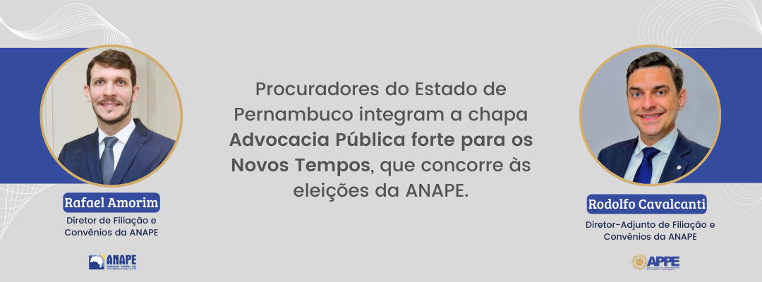 Procuradores de PE integram chapa nas eleições da ANAPE